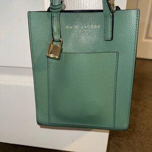Marc Jacobs mint green micro crossbody